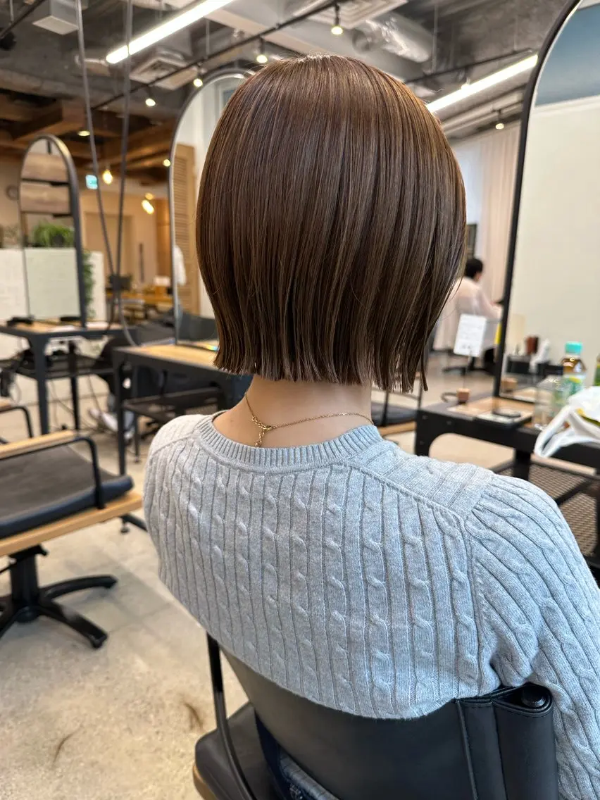 ショート カラー カットモデル募集中/ 店長/角田真哉のヘアスタイル