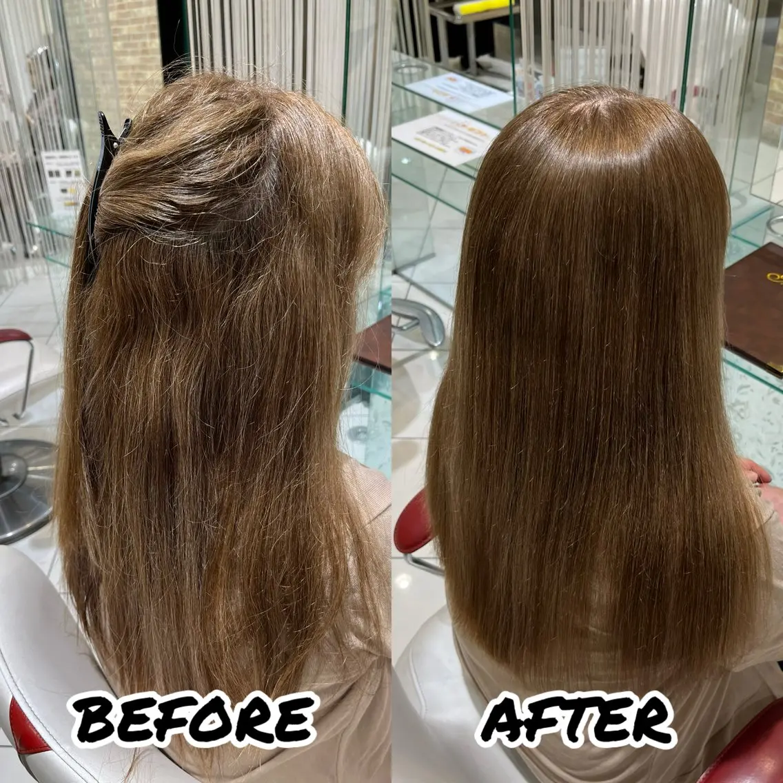 ロング カット 縮毛矯正 トリートメント 髪質改善美容師 鈴木のヘアスタイル