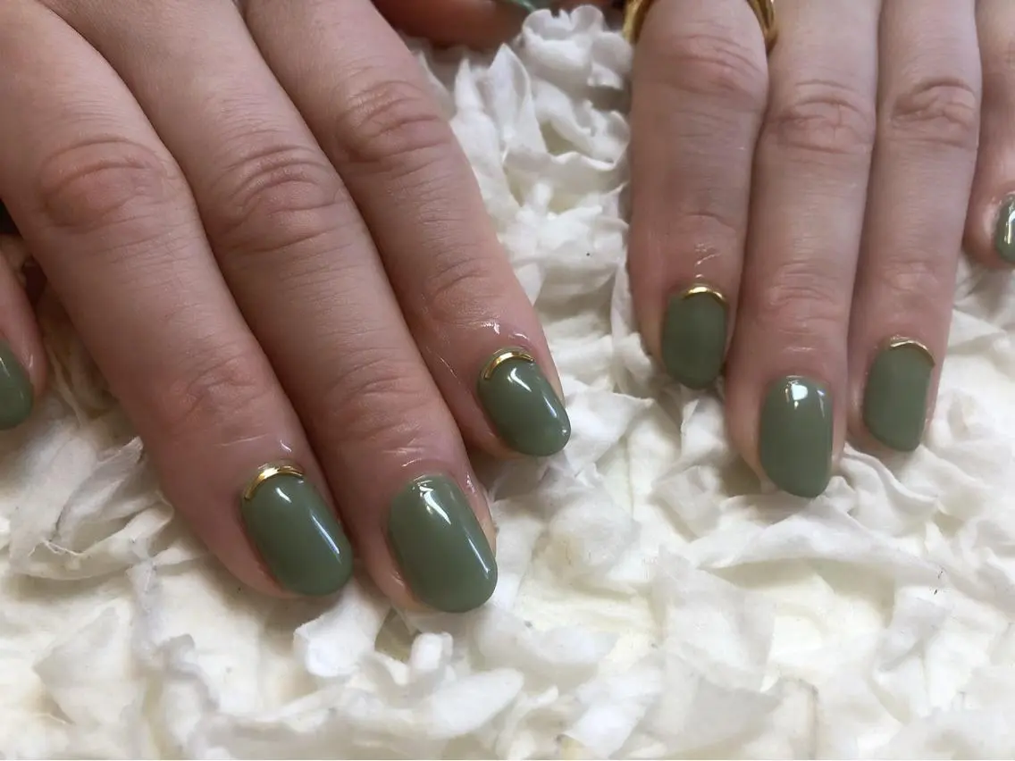 ネイル ストーンネイル Nail salon Rubanのネイルデザイン
