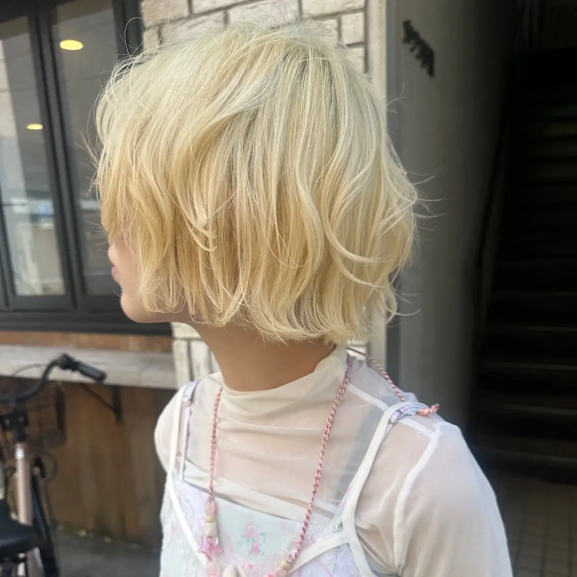 ミディアム カラー ヘアカラー ブリーチ🩸 レイヤー🪬yumeのヘアスタイル