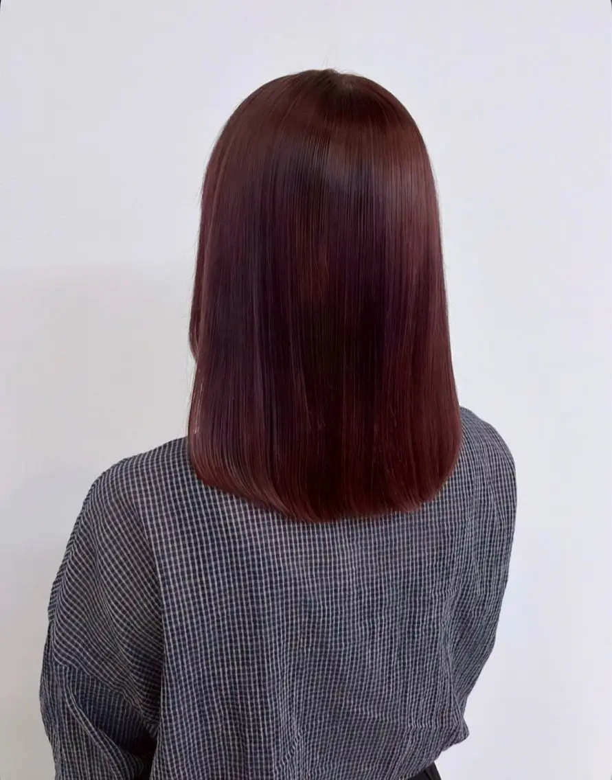 セミロング カラー ヘアカラー トリートメント 和田ののか /モデル募集🎀🤍のヘアスタイル