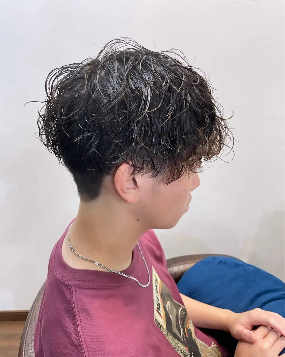 パーマ メンズ カット パーマ 【髪質改善✨】 sanaのヘアスタイル