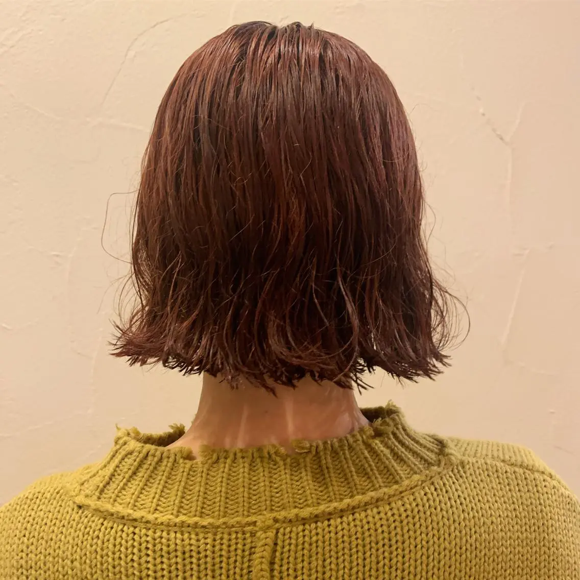 ショート カラー カット パーマ mir MIYUのヘアスタイル