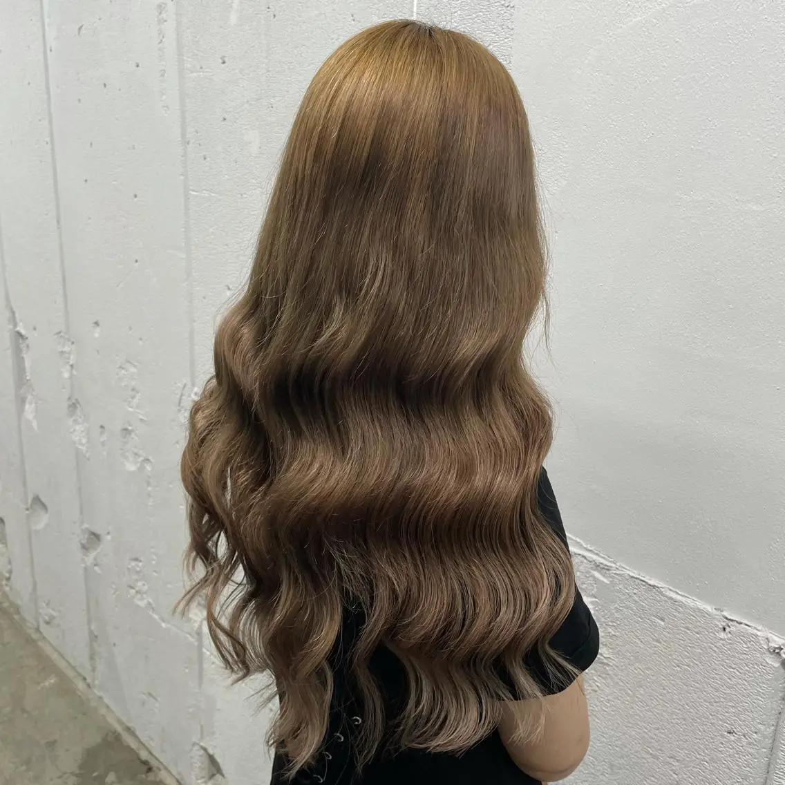 ロング カラー シールエクステ バレイヤージュ ミストバング ダブルカラー  フェイスフレーミング ヘアカラー エクステ 🧡艶髪/エクステ 🫧🧡YUKI❄️のヘアスタイル