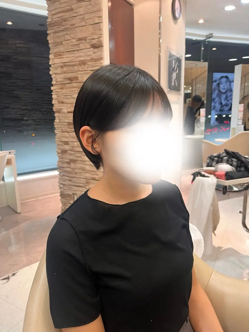 ショート 韓国ヘア🇰🇷 fuminaのヘアスタイル
