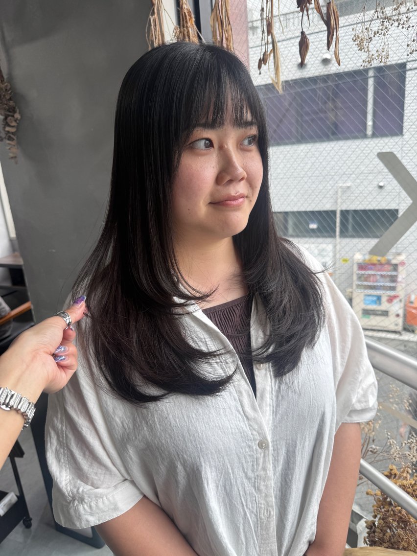 ロング カット ウルフ レイヤー パーマ🪐MANAのヘアスタイル