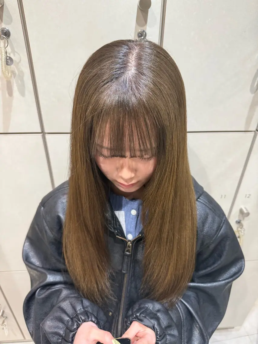 カラー ゆずき  ︎︎のヘアスタイル