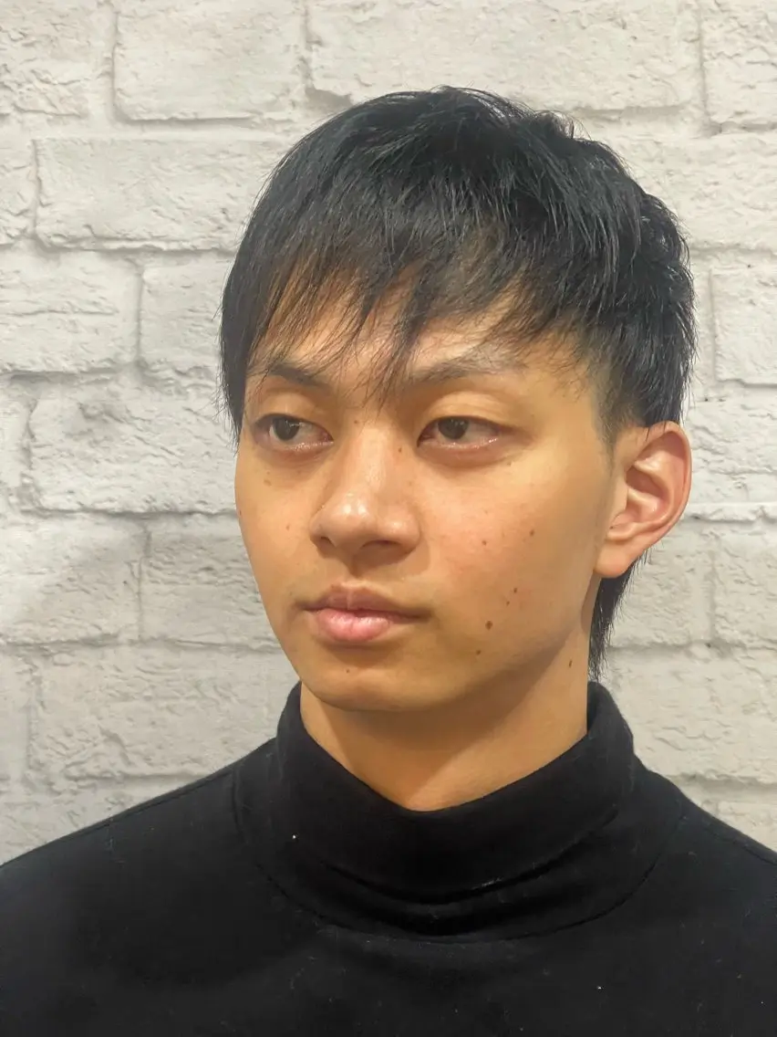 ミディアム 💈メンズカット 💈大岩暉弥のヘアスタイル
