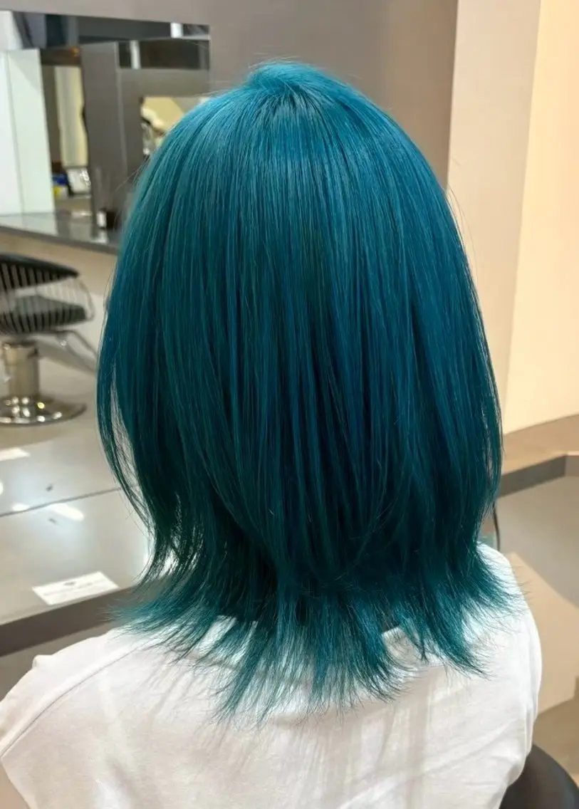 ミディアム LUCK rizunaのヘアスタイル
