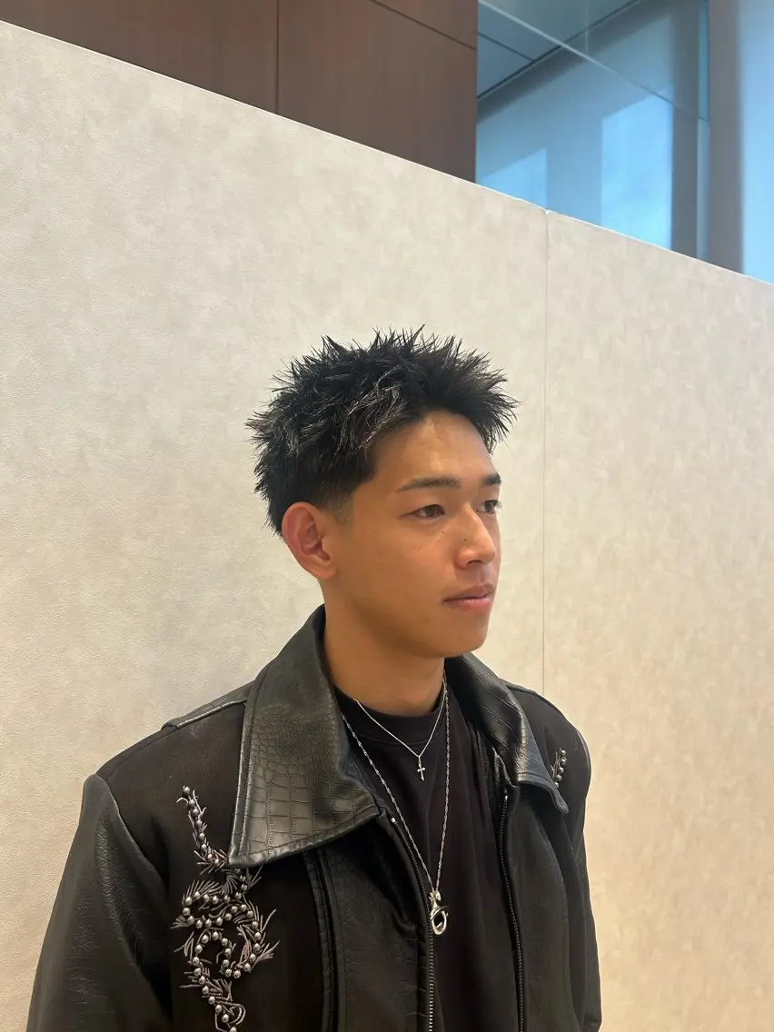 ショート メンズ 迫田 頼人のヘアスタイル