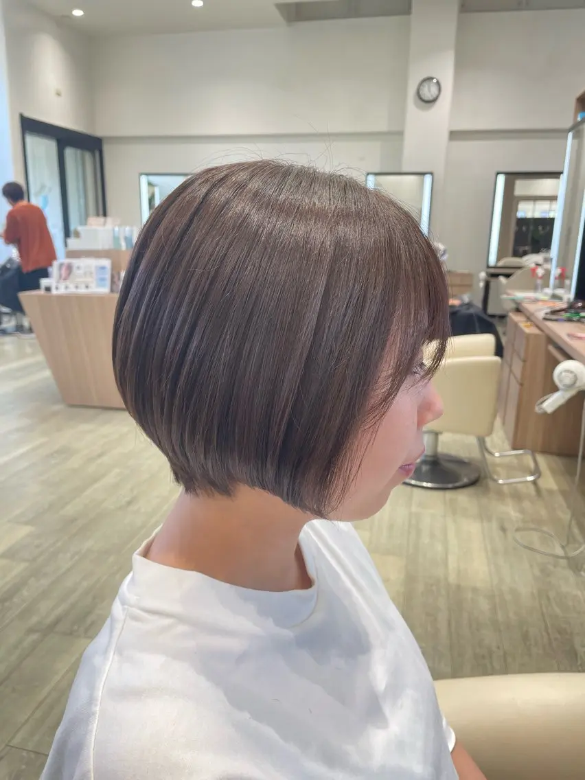 ショート ショートヘア 田中 あかりのヘアスタイル