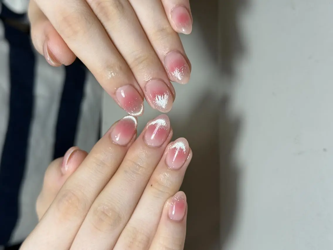 ネイル ハンドネイル ハンドケア 🍑 momo_nailのネイルデザイン