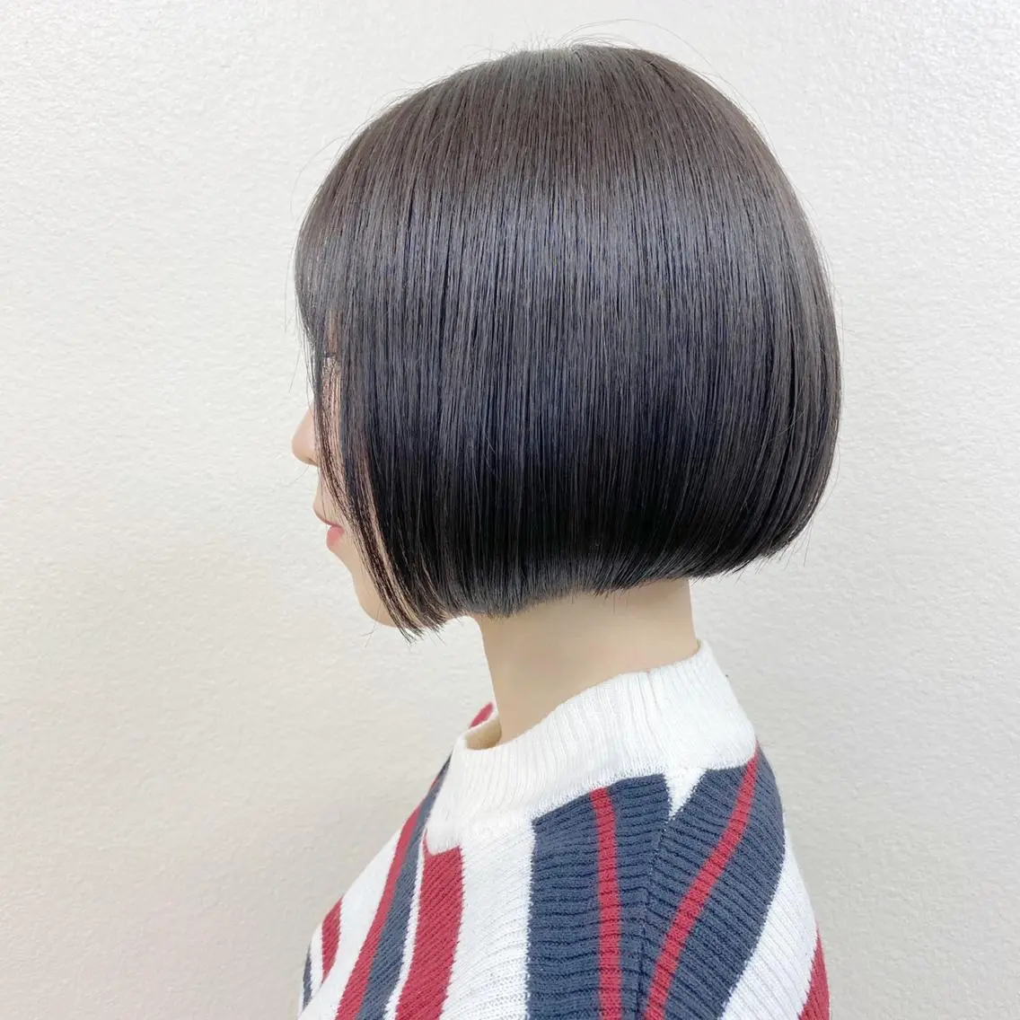 ミディアム カラー ヘアアレンジ 透明感カラー グレージュ ミルクティーグレージュ 髪質改善 トリートメント ダブルカラー｜ なおき｜池袋美容師のヘアスタイル