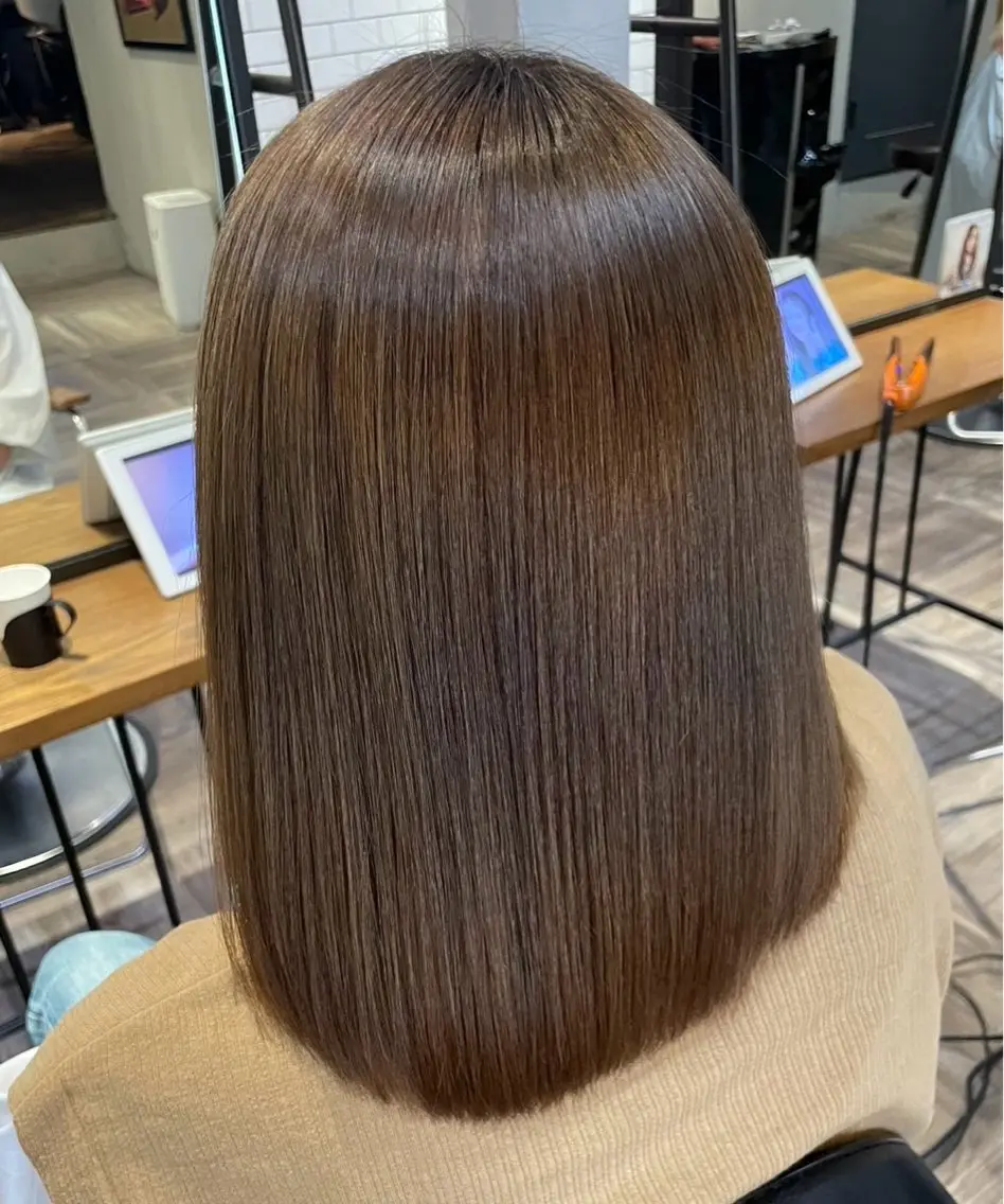 カラー ヘアカラー 中尾 美香子のヘアスタイル