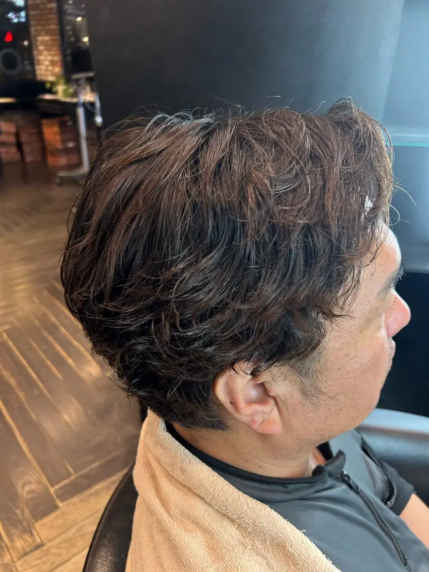 ショート ショートヘア 奥村 宏治のヘアスタイル