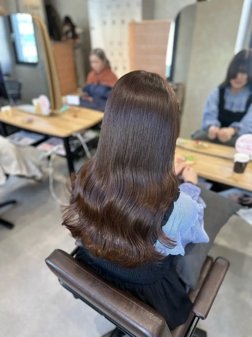 ロング カット ヘアカラー トリートメント hayato / 梅田のヘアスタイル
