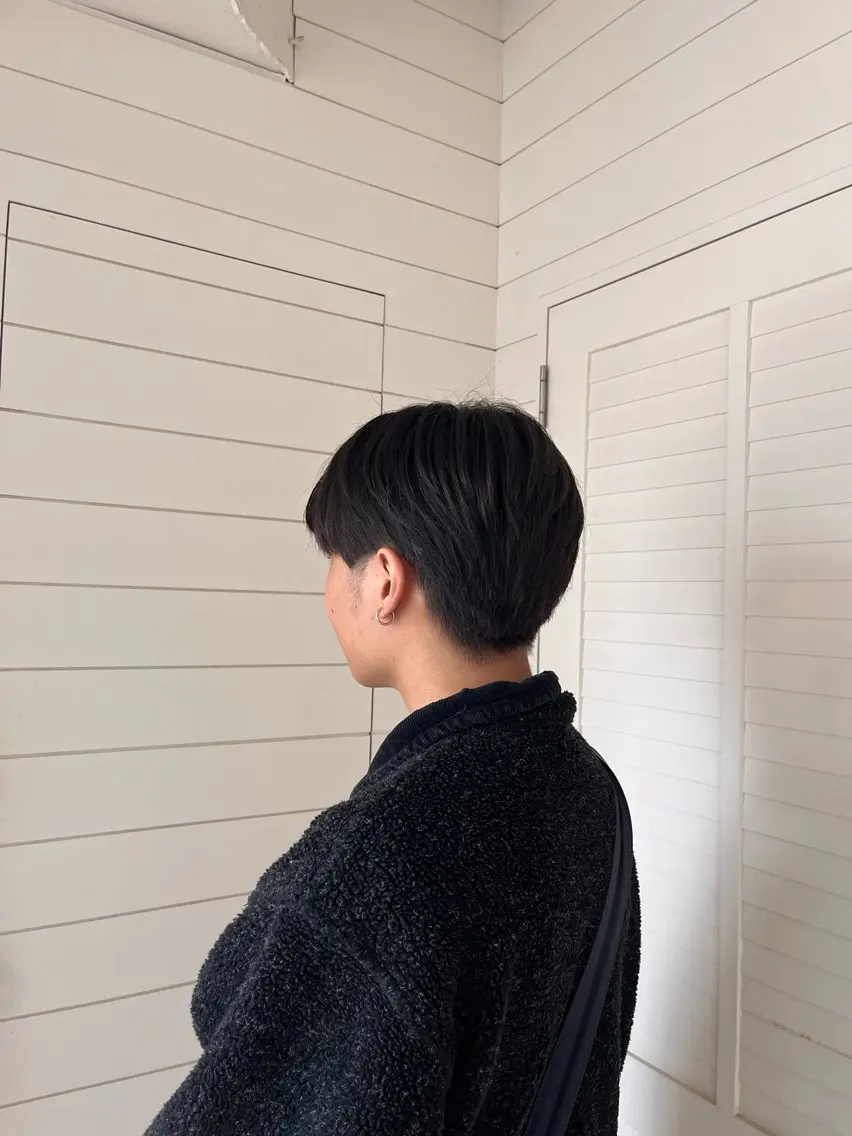 メンズカットの写真