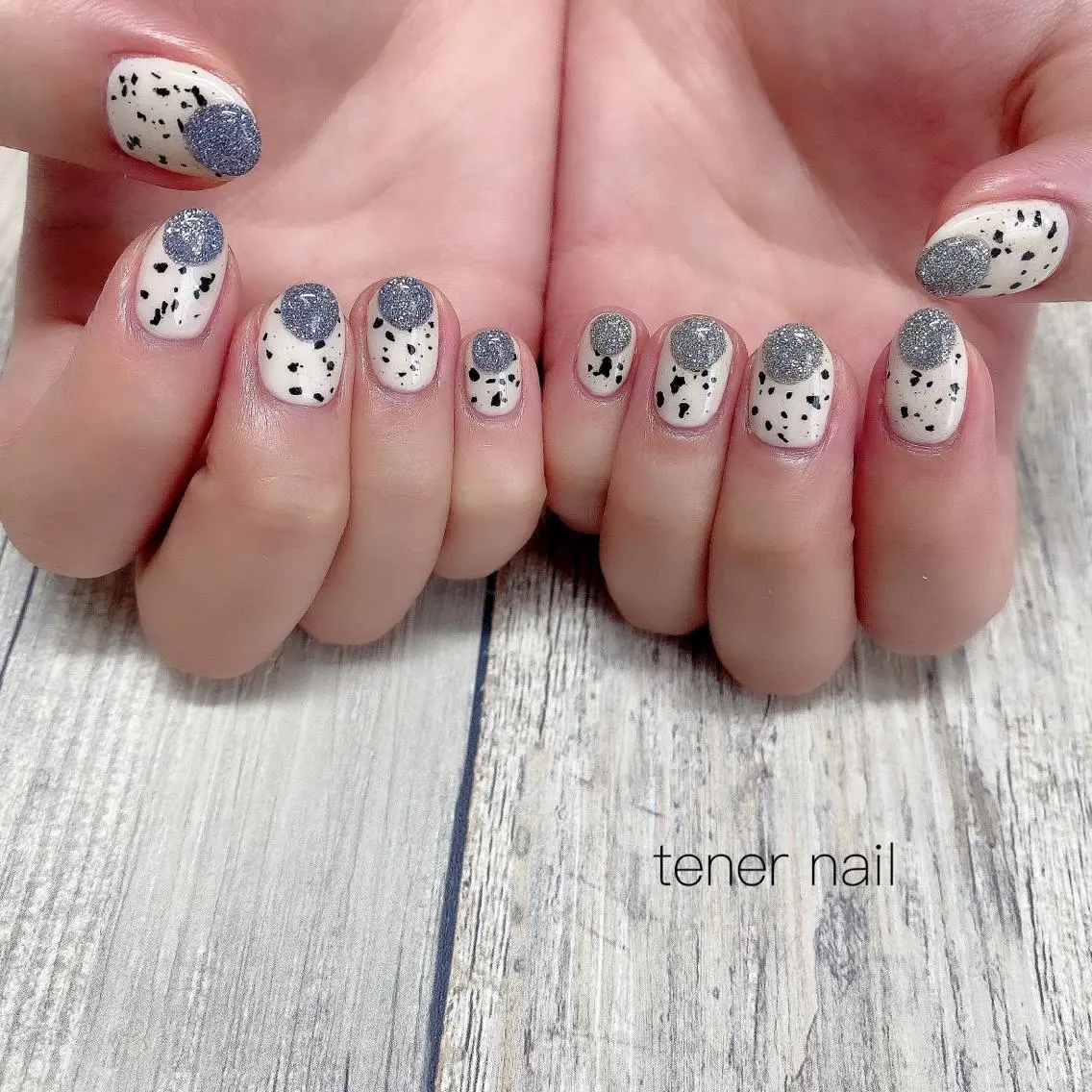 ネイル フラッシュネイル ラメ(グリッター) テネルネイル tener nailのネイルデザイン
