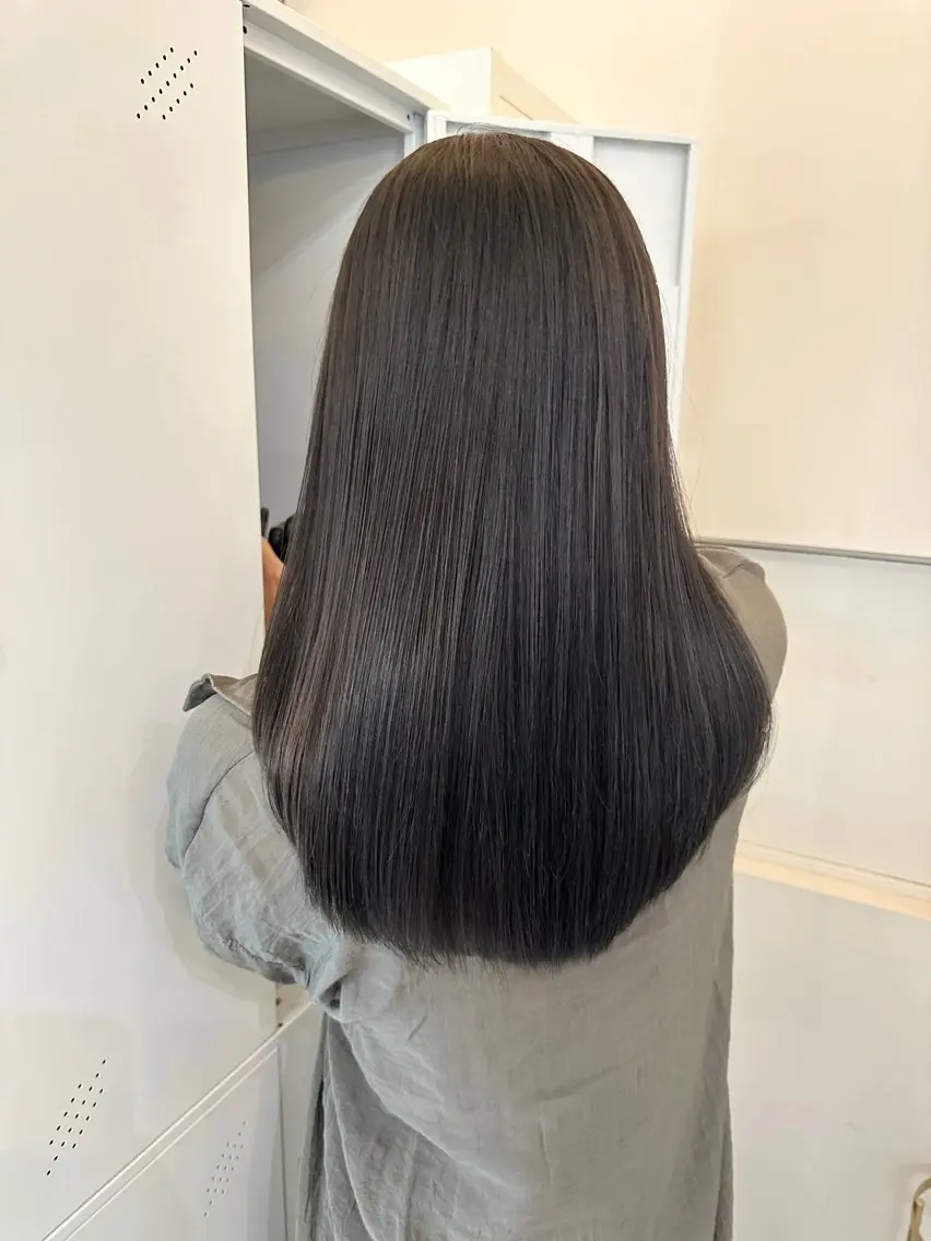 セミロング カラー パーマ カット 縮毛矯正 トリートメント 髪質改善特化【荻窪】 RYOTOのヘアスタイル