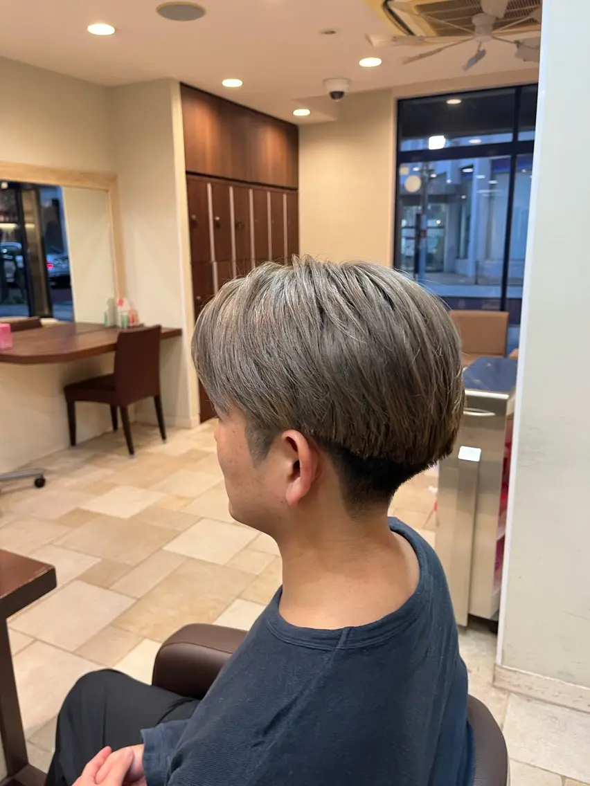 カラー メンズ カット ヘアカラー 大人透明感艶カラー 寺田稜のヘアスタイル