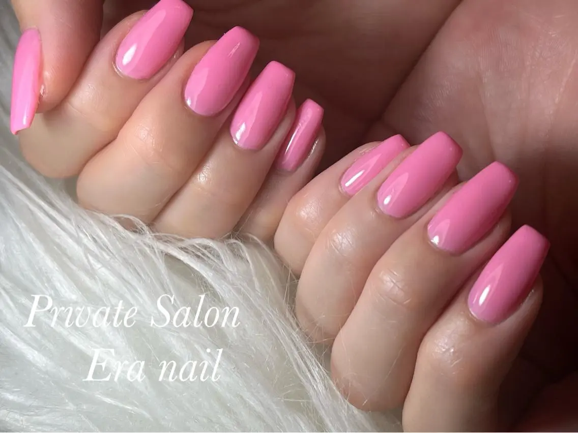 ネイル ワンカラーネイル ハンドネイル Era nailのネイルデザイン