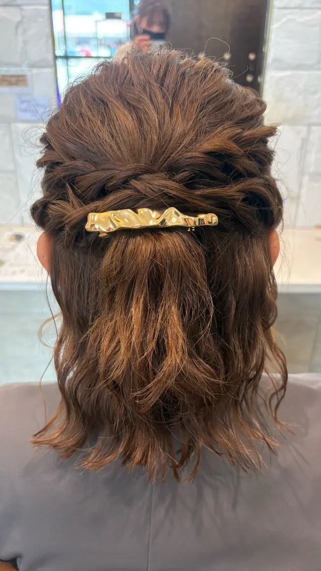 ヘアアレンジ ヘアセット 🫧美髪&髪質改善 𝔼𝕀𝕄𝕀🫧のヘアスタイル