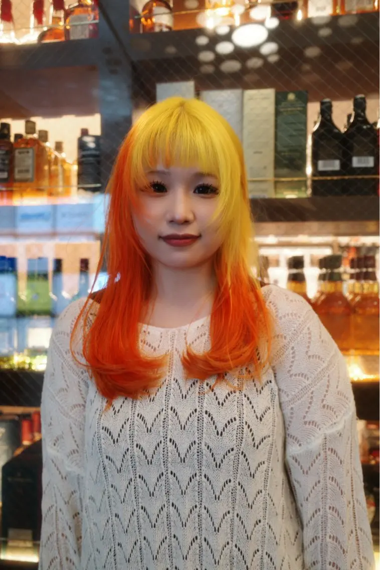 カラー 新宿ブリーチ カラー美容師YUGOのヘアスタイル