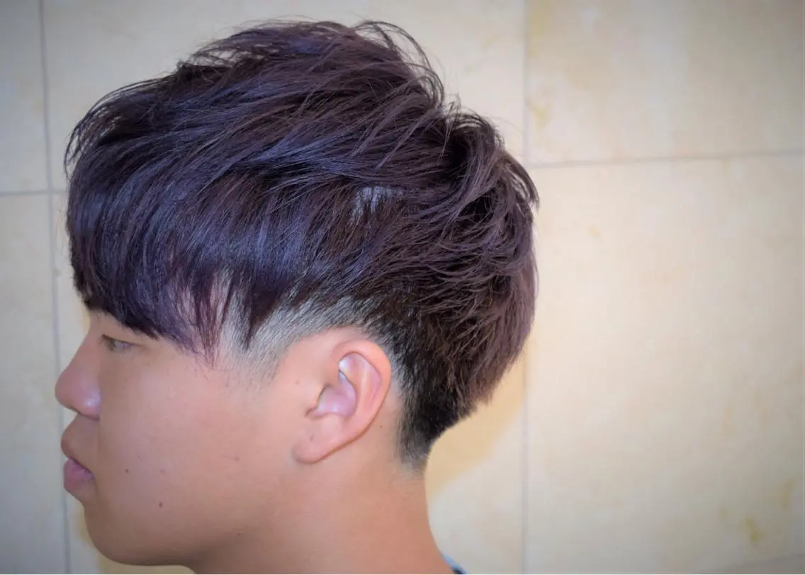 ショート カラー メンズ メンズブリーチ マッシュ ブリーチ 清水　仰士 ROW町田のヘアスタイル