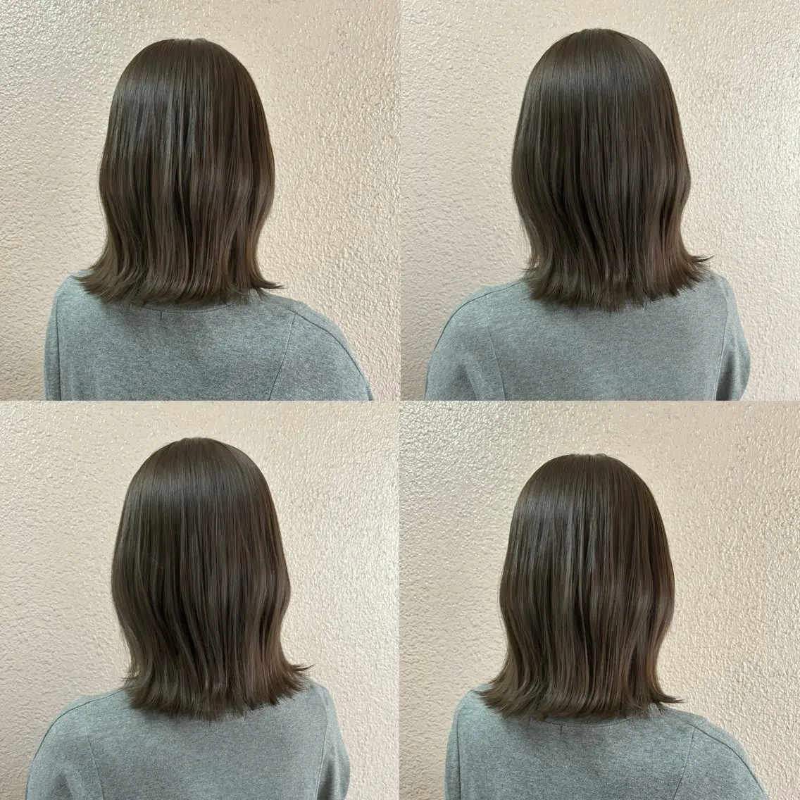 ミディアム カラー シアカラー×髪質改善 技術保証/浦前翼のヘアスタイル