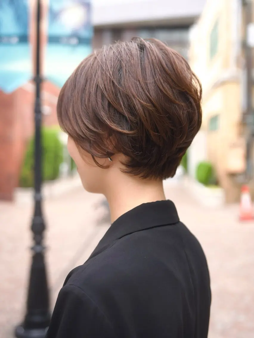 ショート 堀口 由美のヘアスタイル
