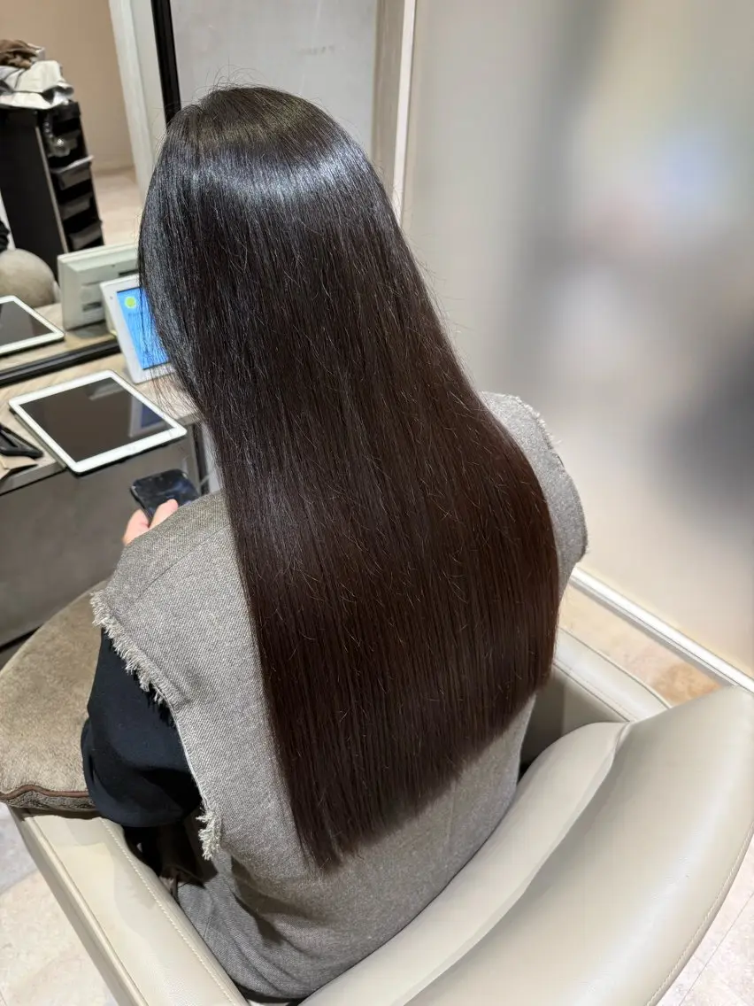 ⭐️人気No.3 美髪縮毛矯正⭐️カット+縮毛矯正+5STEPトリートメントの写真