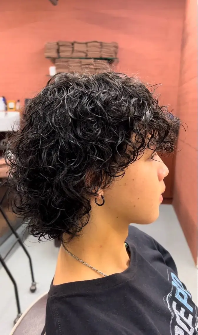 ミディアム カット パーマ トリートメント 全国カットコンテスト 受賞🏅satoのヘアスタイル