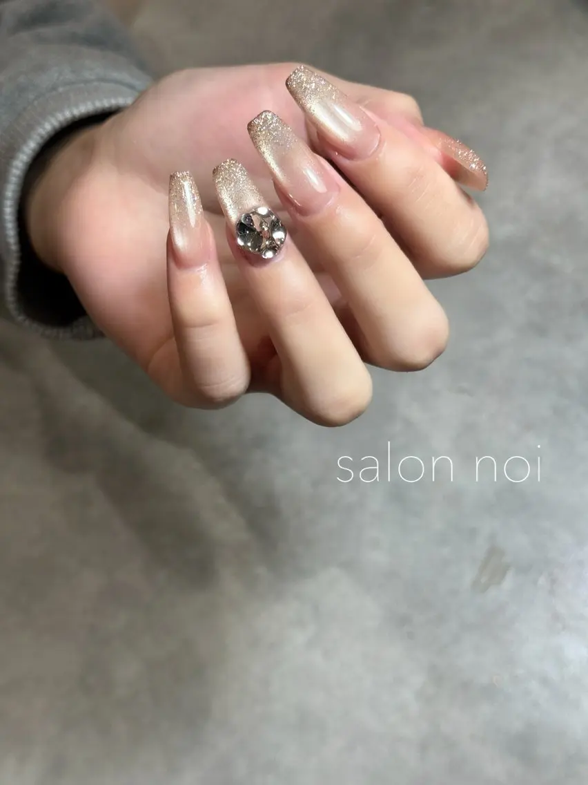 ネイル マグネットネイル ハンドネイル salon noiのネイルデザイン