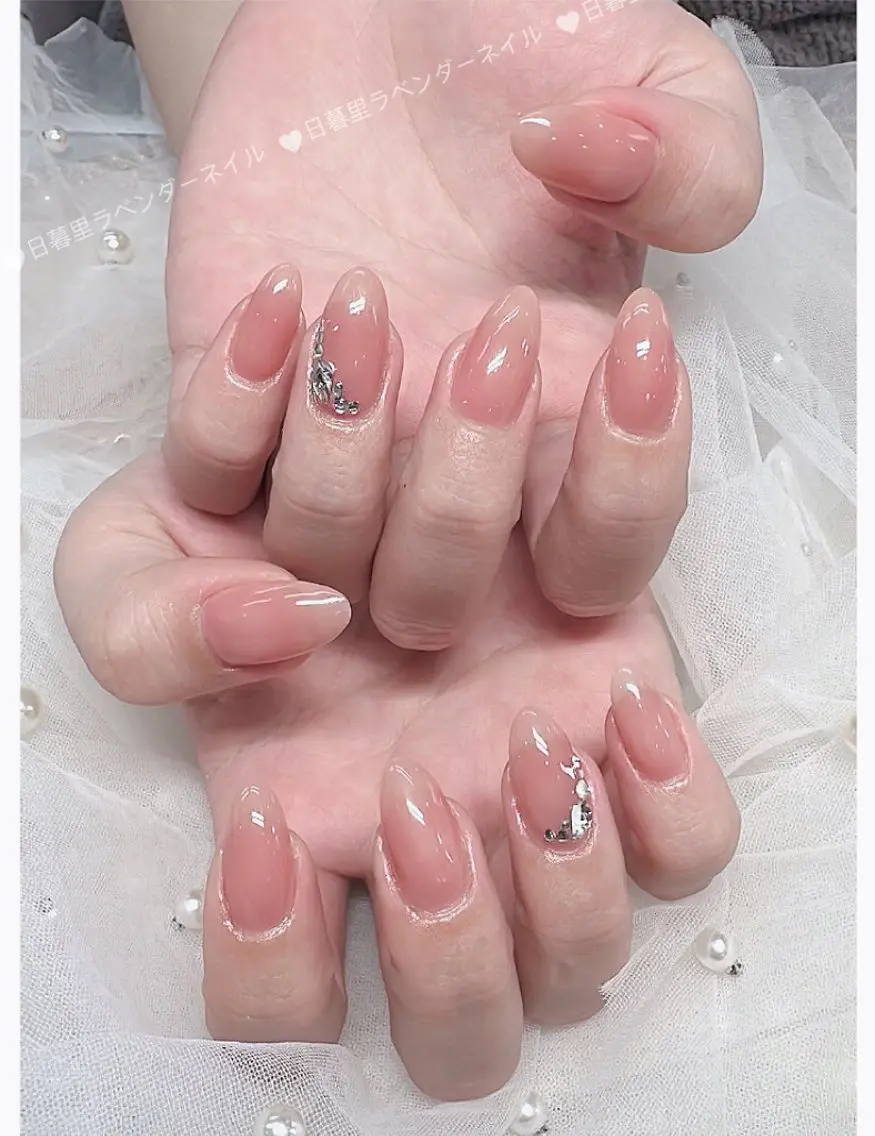 ネイル ラベンダー💖日暮里 ルル💖ネイルのネイルデザイン