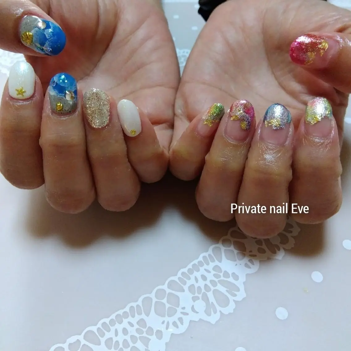 ネイル ニュアンスネイル ハンドネイル ネイル junkoのネイルデザイン