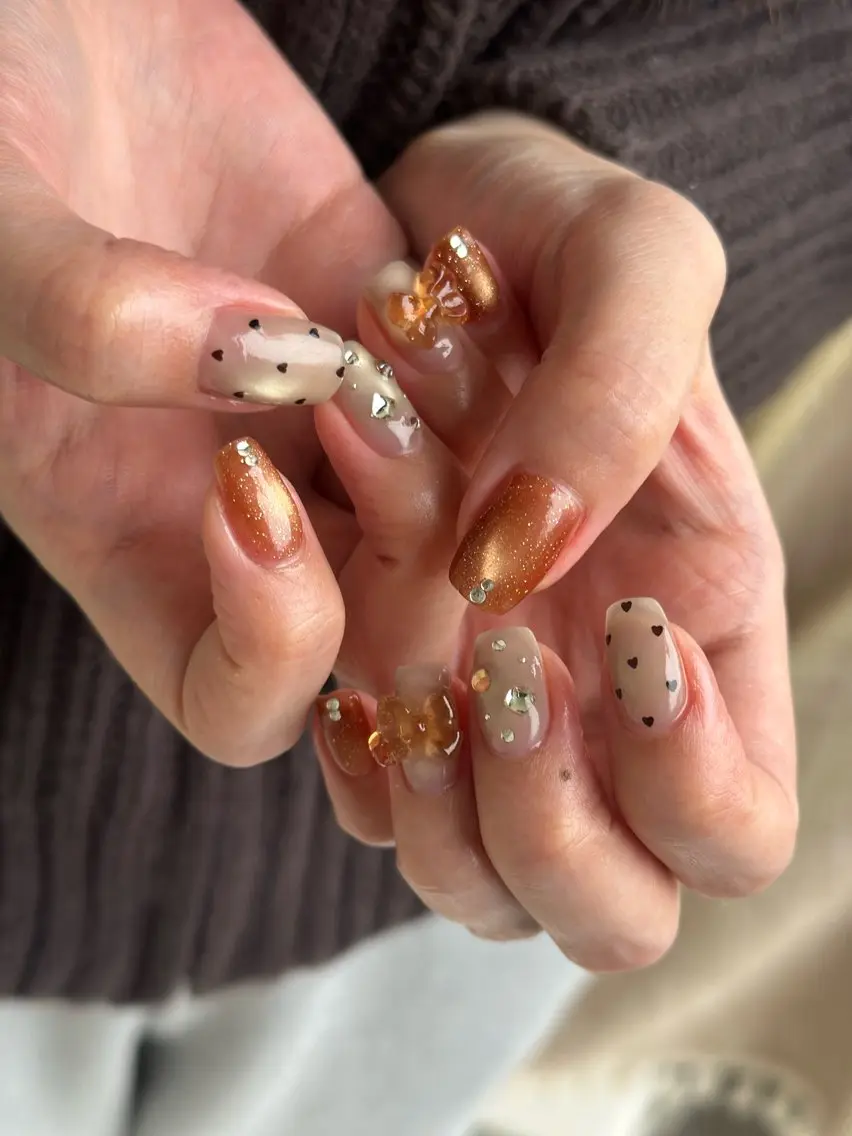 ネイル ハンドネイル nail salon etoleのネイルデザイン