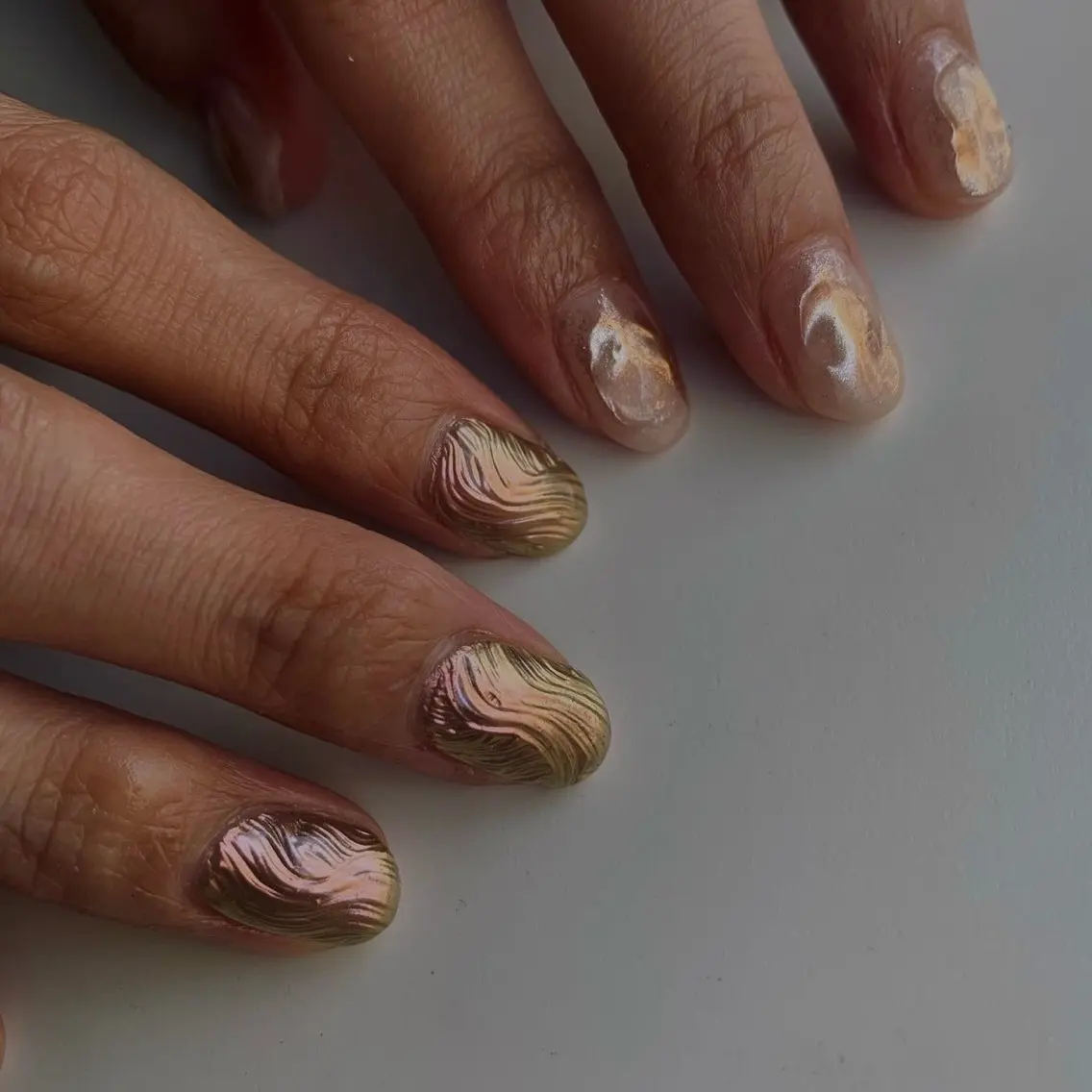 ネイル ニュアンスネイル ハンドネイル nailsalon nuit.のネイルデザイン
