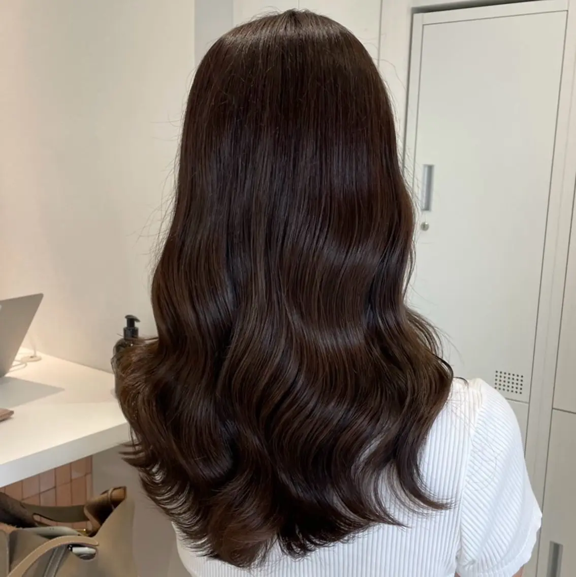 ミディアム ヘアカラー 小池 翔のヘアスタイル