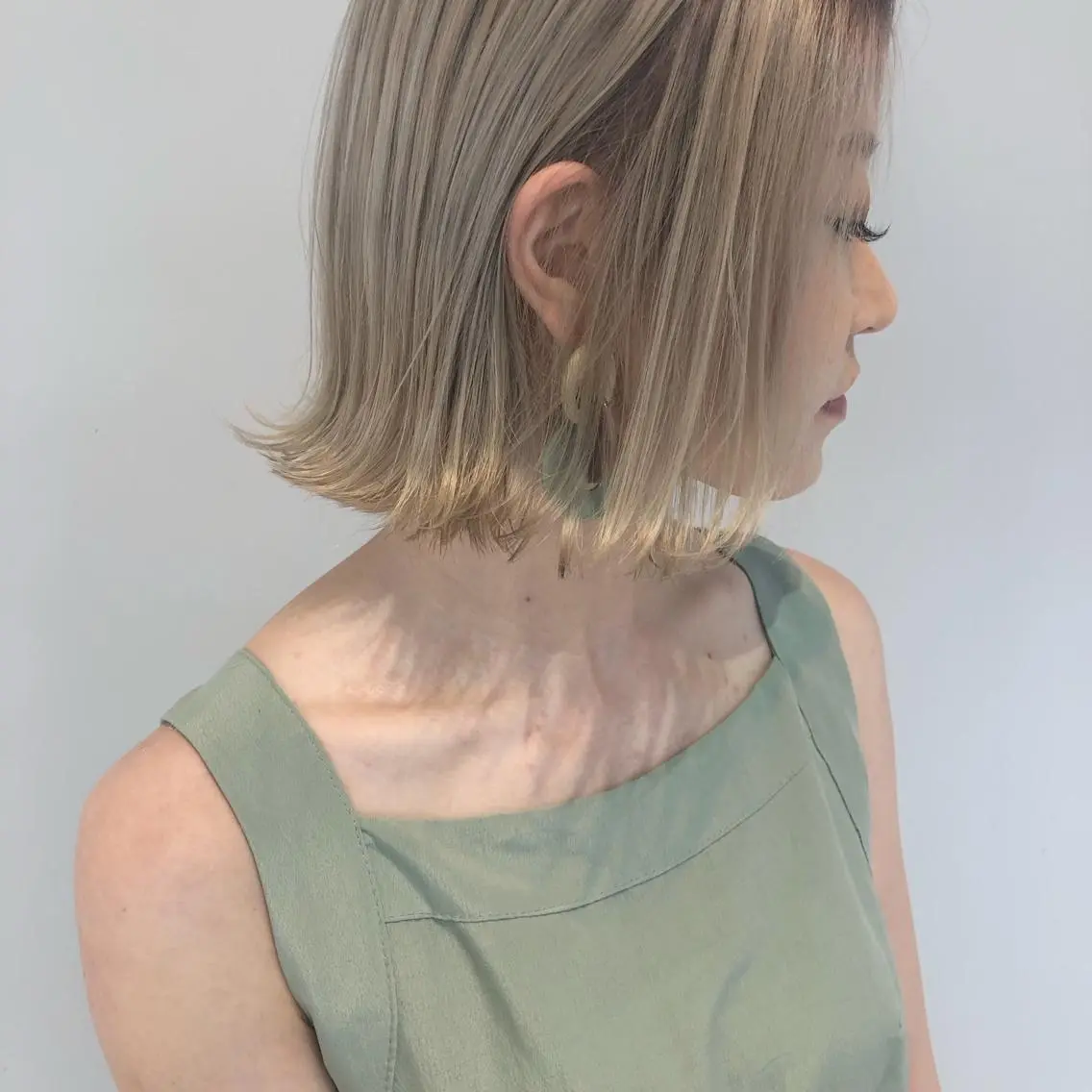 ショート カラー ヘアカラー トリートメント ❤️ダブルカラー 髪質改善❤️SAYAのヘアスタイル