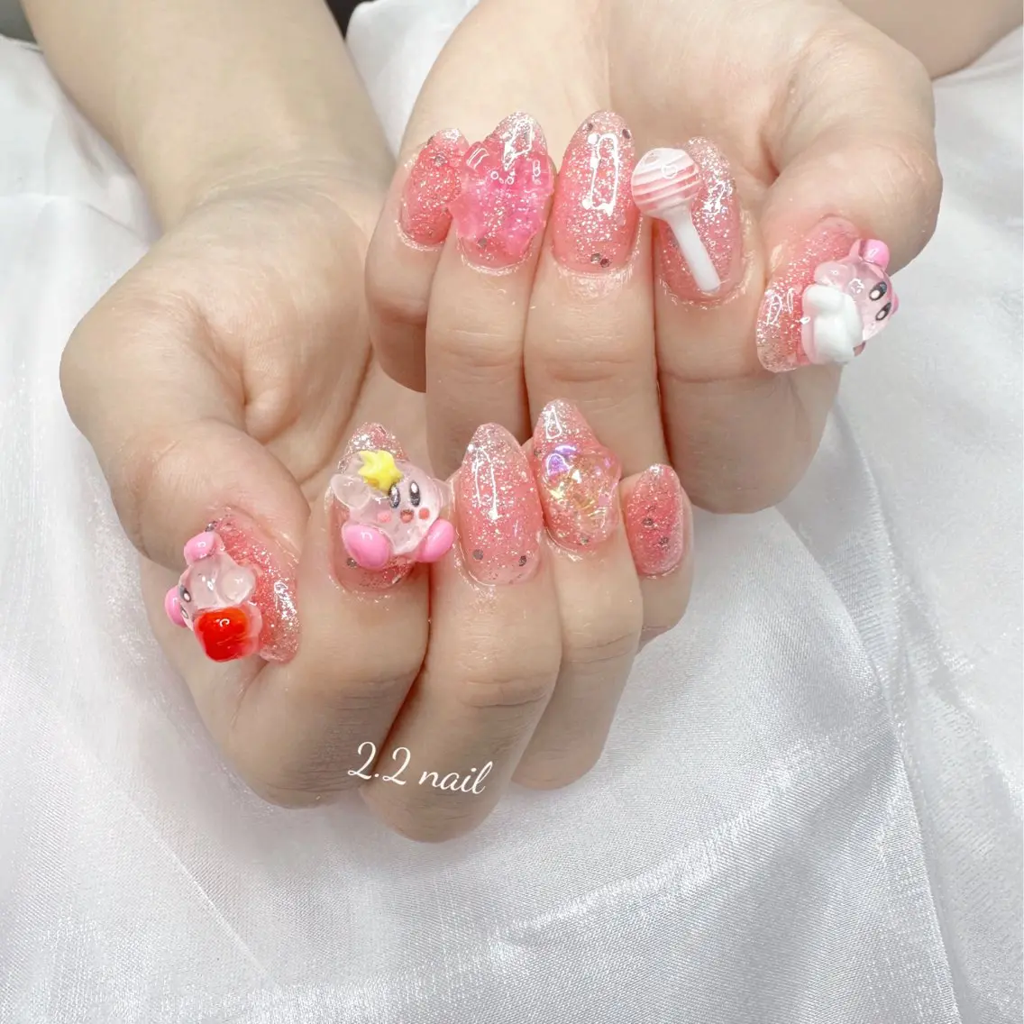 ネイル 🍒Luvia ワンホンネイルのネイルデザイン