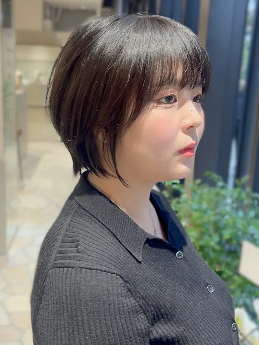 ショート カラー カット GIEN 末吉 海斗のヘアスタイル