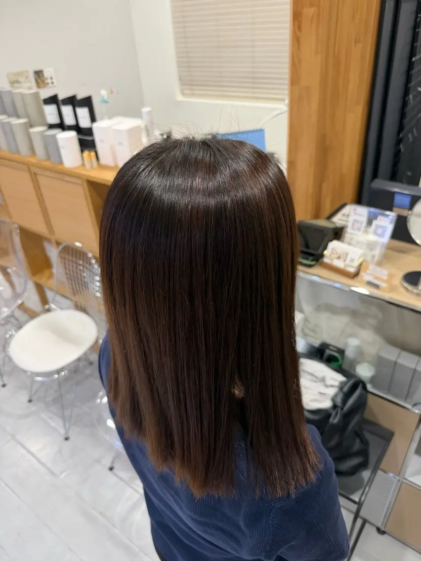ミディアム ヘアカラー 市川 希星のその他イメージ