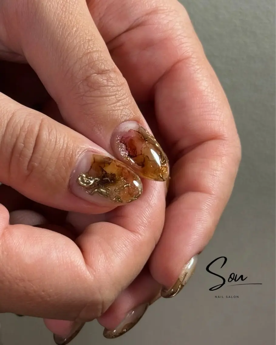 ネイル ハンドネイル S o u_ nail salonのネイルデザイン