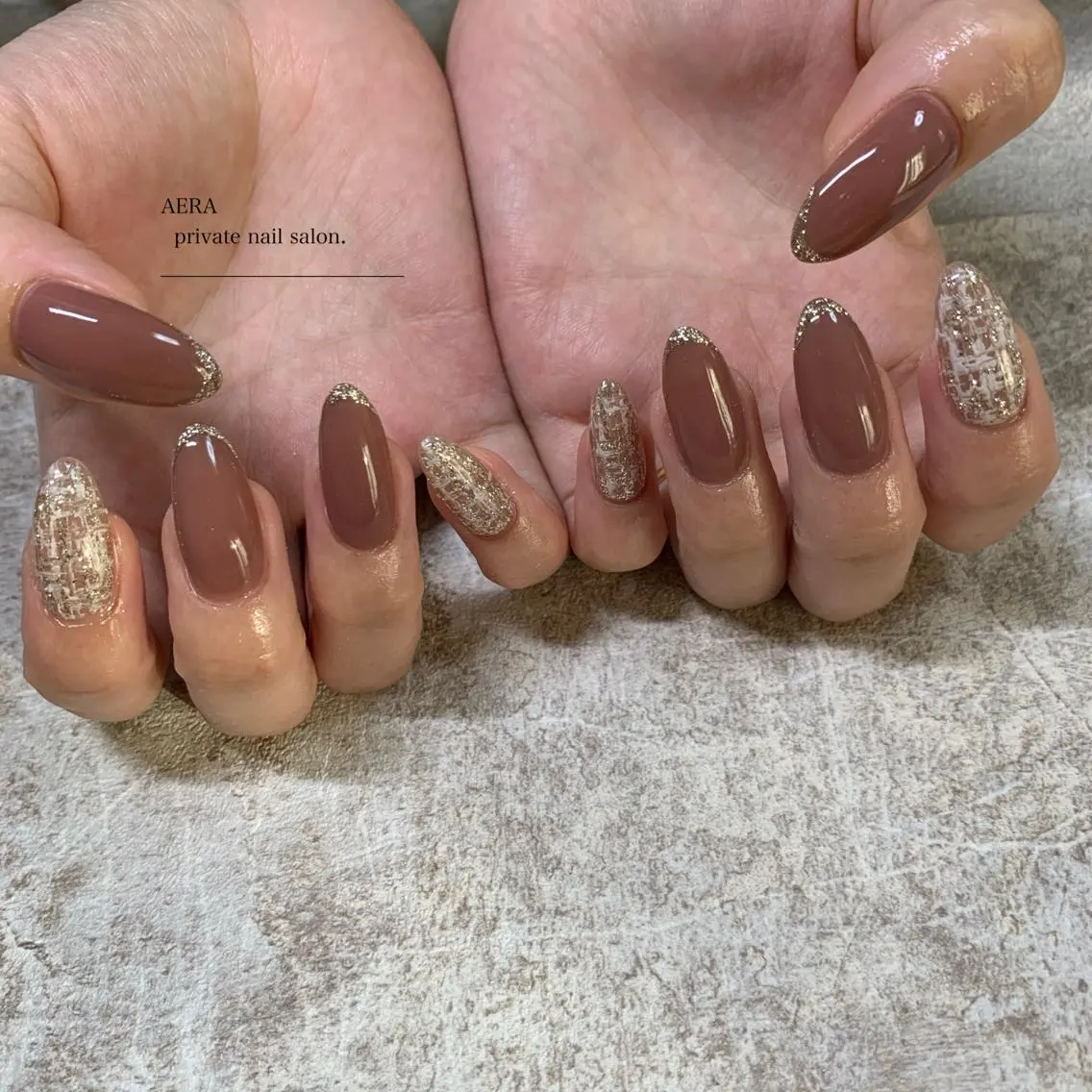 ネイル AERA nail shino🐱⸝꙳のネイルデザイン