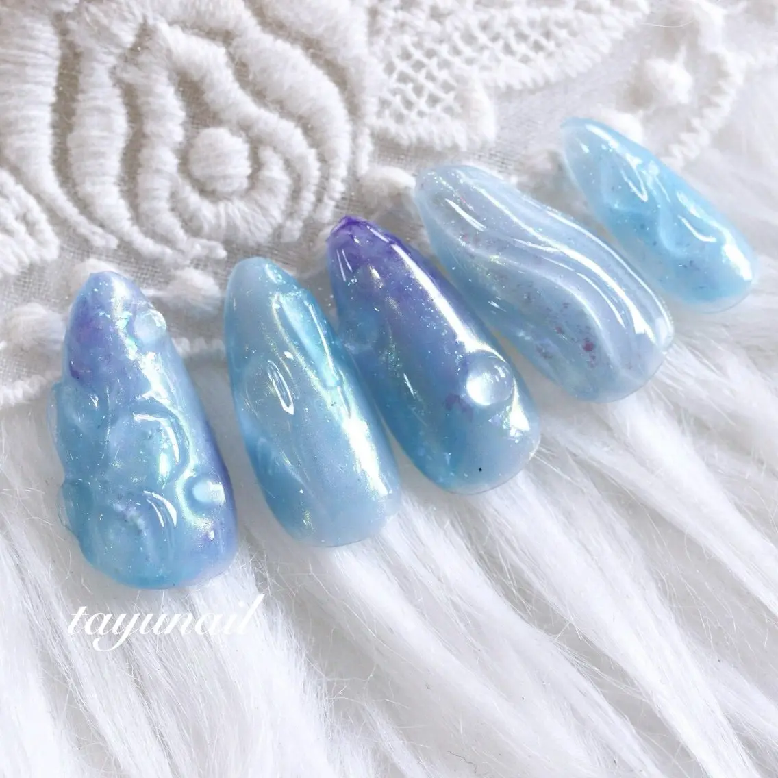 ネイル アートネイル フットネイル ジェルネイル パラジェル ネイルサロン 【たゆnail】のネイルデザイン