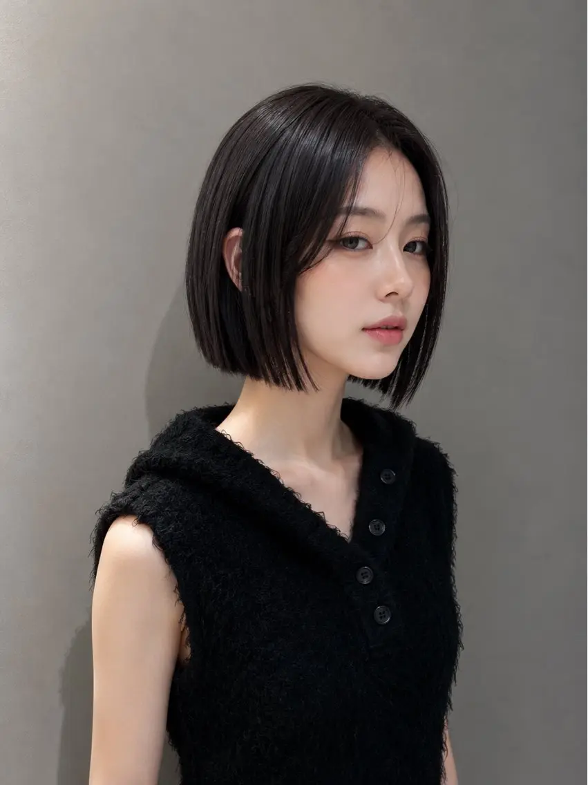 ショート カット 縮毛矯正 トリートメント 横浜Bob美容師🤎 ERINAのヘアスタイル