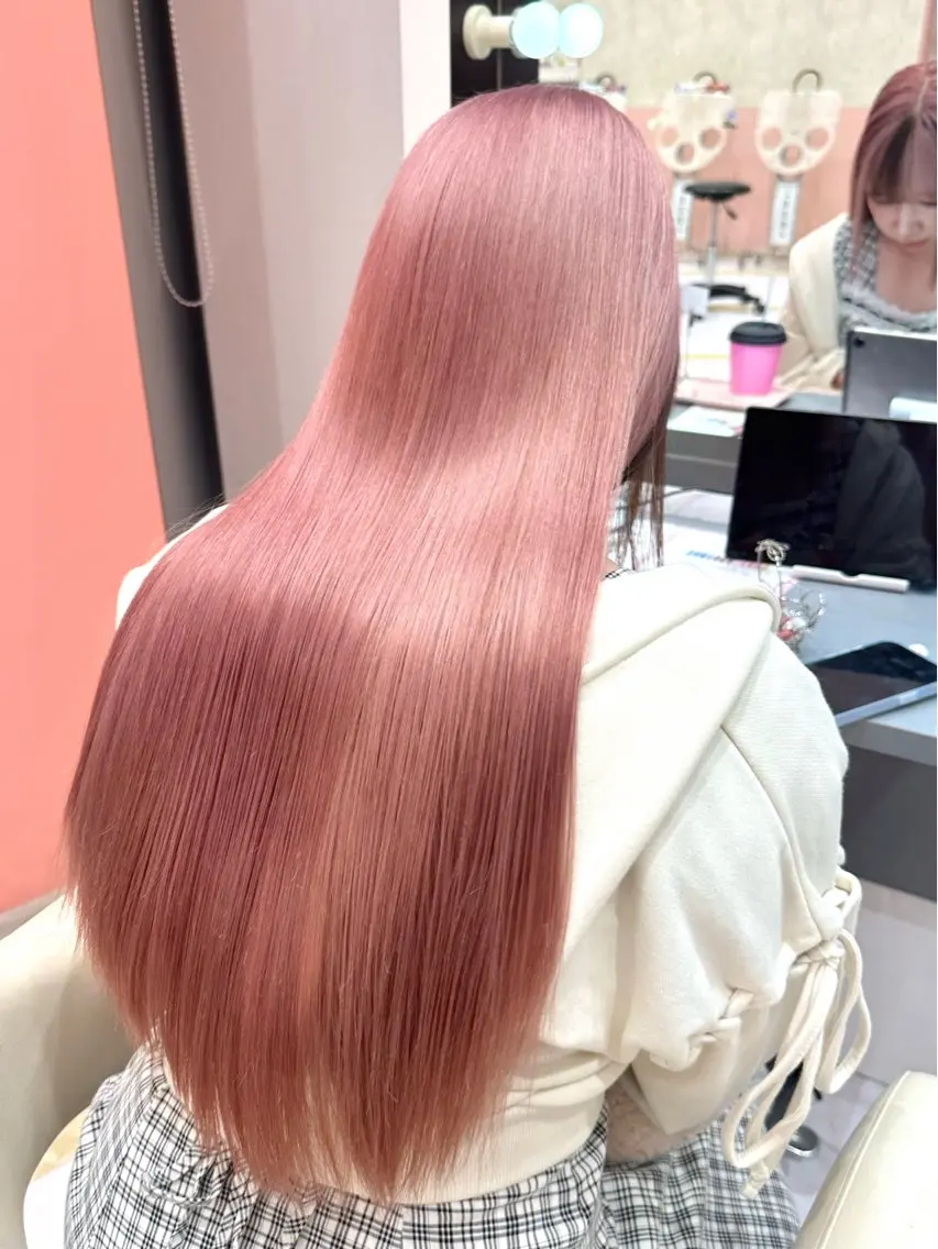 ロング ヘアカラー Lee四ツ橋、梅田 Sakuraのヘアスタイル