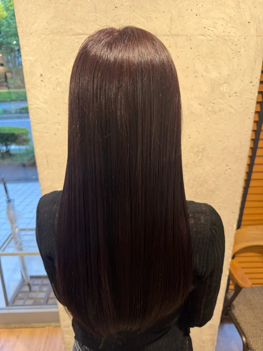 カラー ブリーチ ブリーチなしカラー OAKplus＋ モデル募集中のヘアスタイル