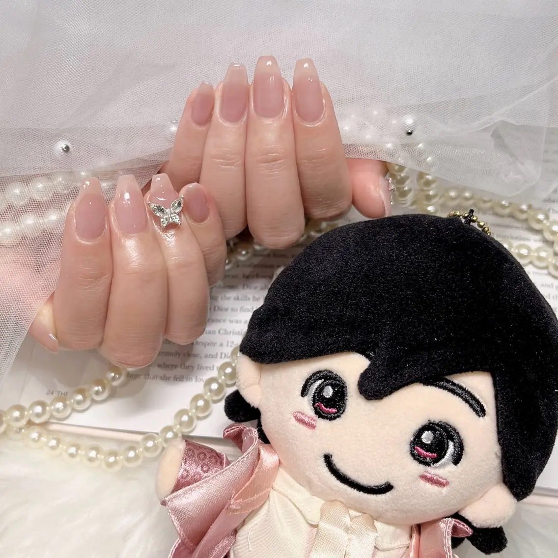 【オフ込み】ハンドワンカラー💖当日パーツ追加可能です✨(+¥1000でマグネットに変更可能です🌟)の写真
