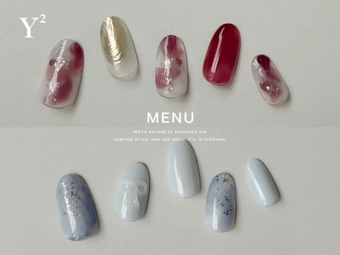 ネイル ハンドネイル nail salon Y²🐻板谷のネイルデザイン